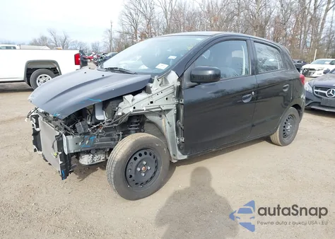 2019 Mitsubishi Mirage Es z USA, uszkodzony, nr VIN ML32A3HJ2KH006636